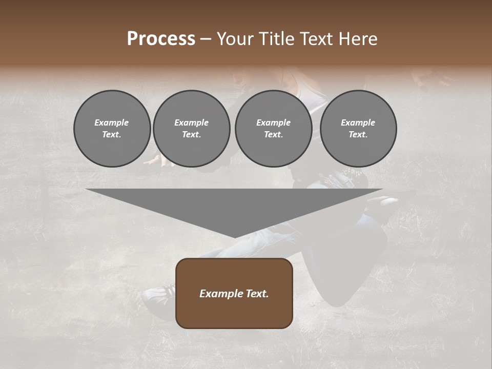 Hdr Black And White PowerPoint Template