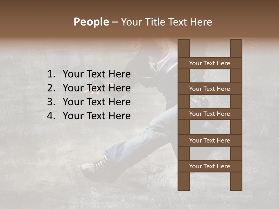 Hdr Black And White PowerPoint Template