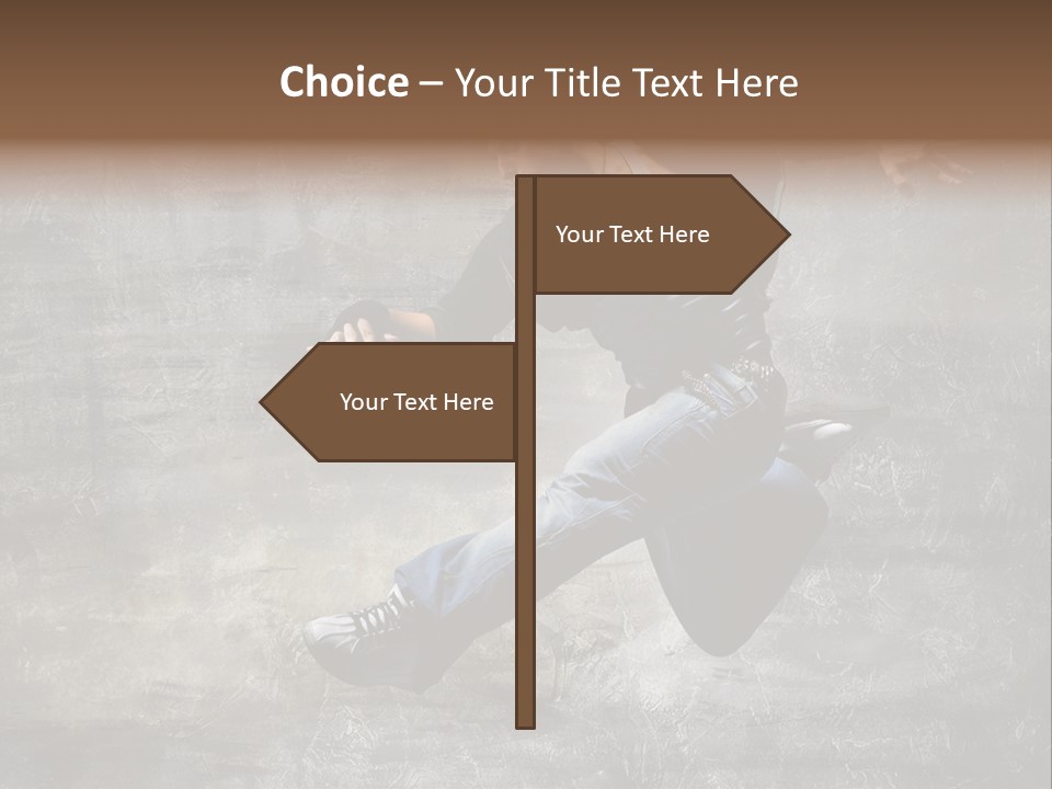 Hdr Black And White PowerPoint Template