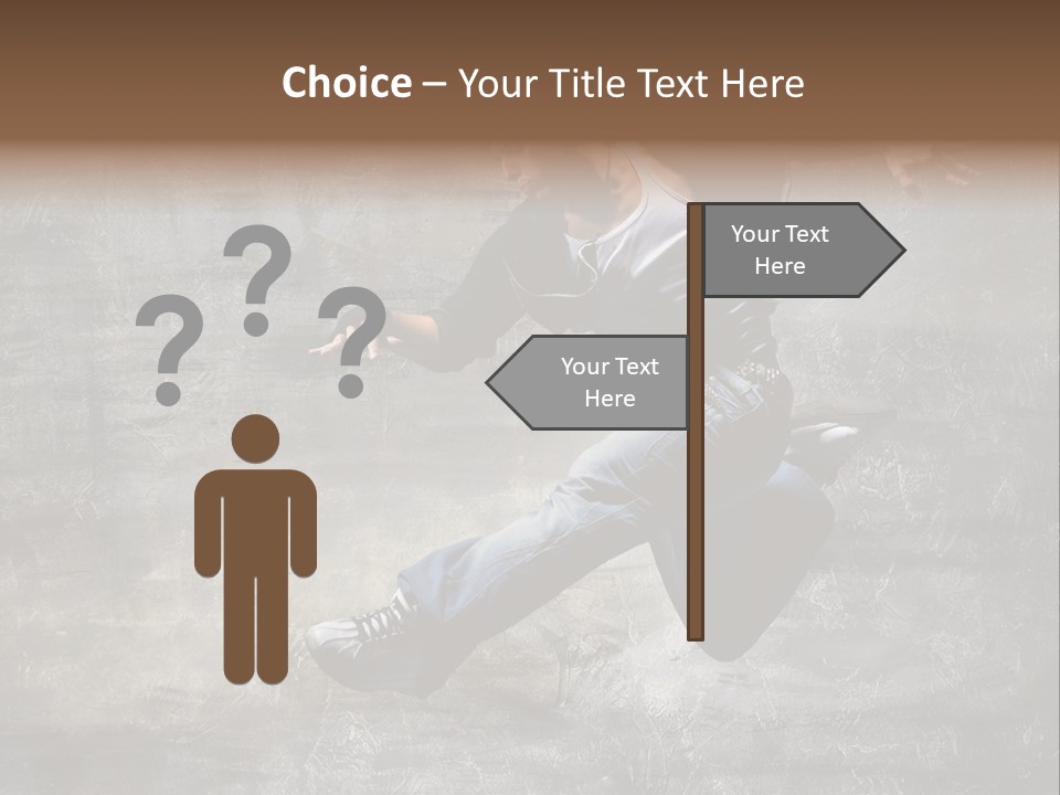 Hdr Black And White PowerPoint Template