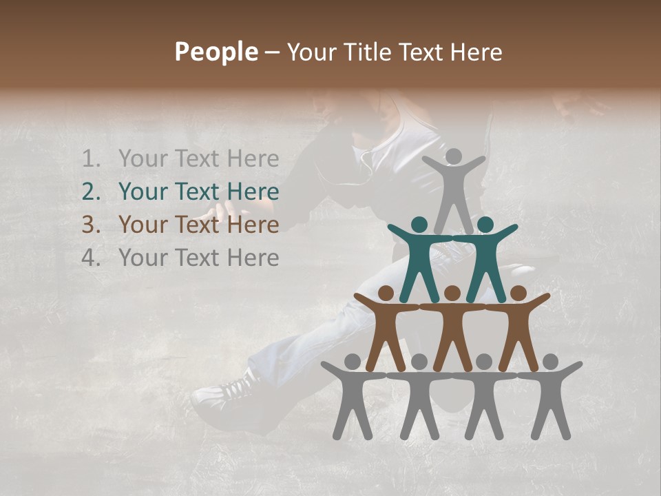 Hdr Black And White PowerPoint Template