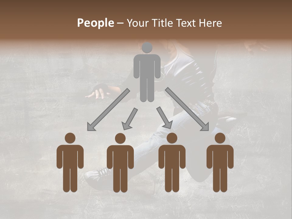 Hdr Black And White PowerPoint Template