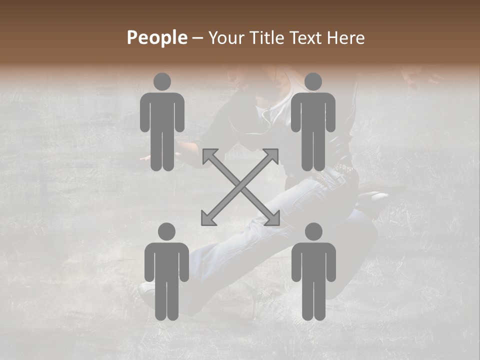 Hdr Black And White PowerPoint Template