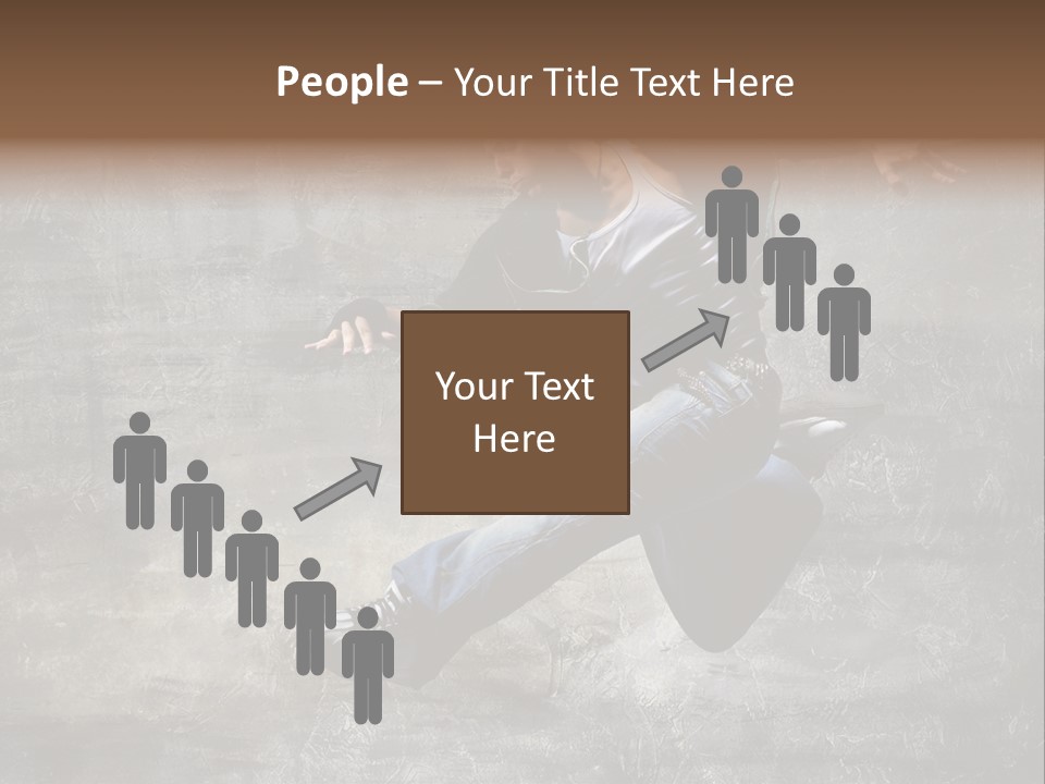 Hdr Black And White PowerPoint Template