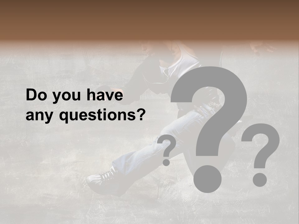 Hdr Black And White PowerPoint Template