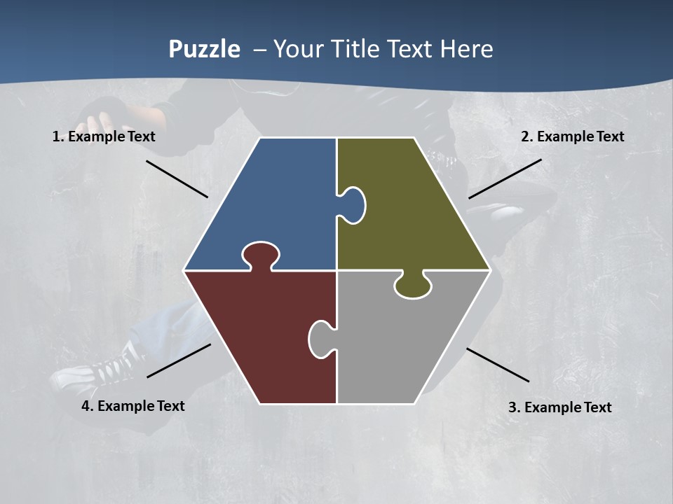 Hdr Black And White PowerPoint Template