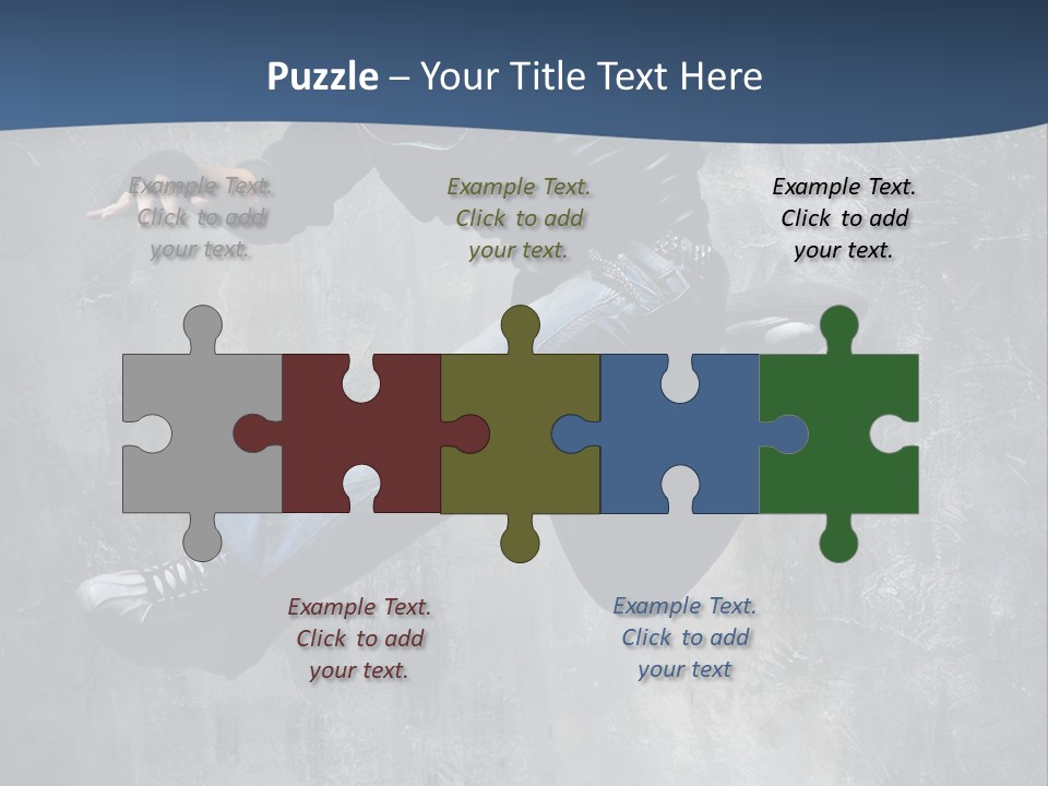 Hdr Black And White PowerPoint Template