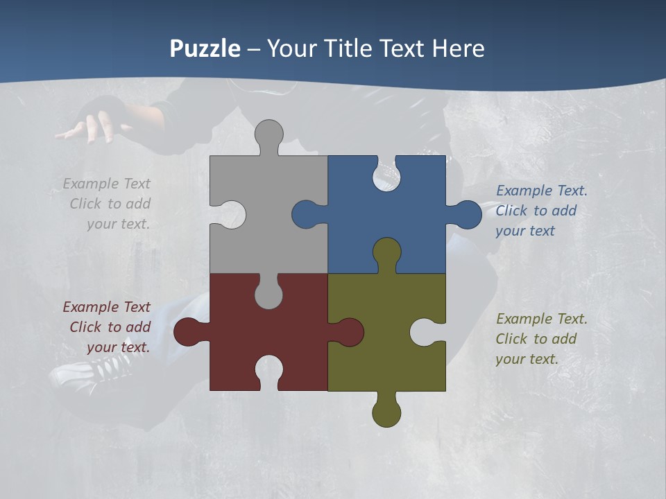 Hdr Black And White PowerPoint Template