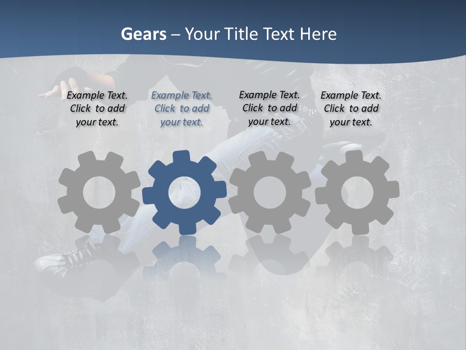 Hdr Black And White PowerPoint Template