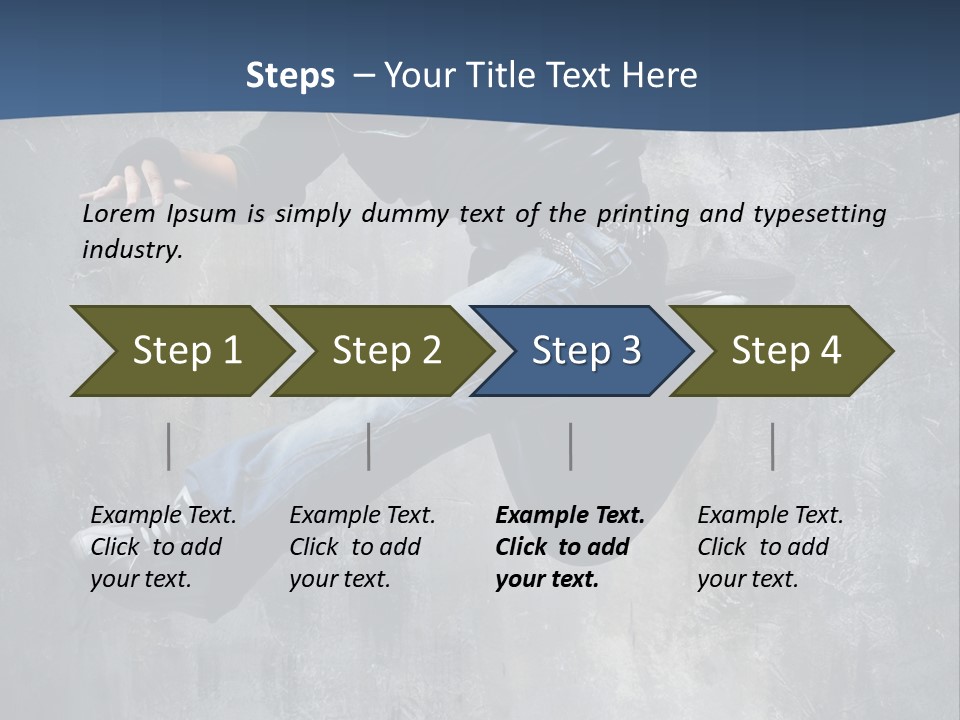 Hdr Black And White PowerPoint Template