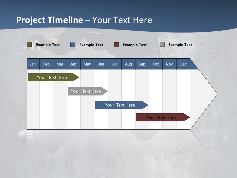Hdr Black And White PowerPoint Template