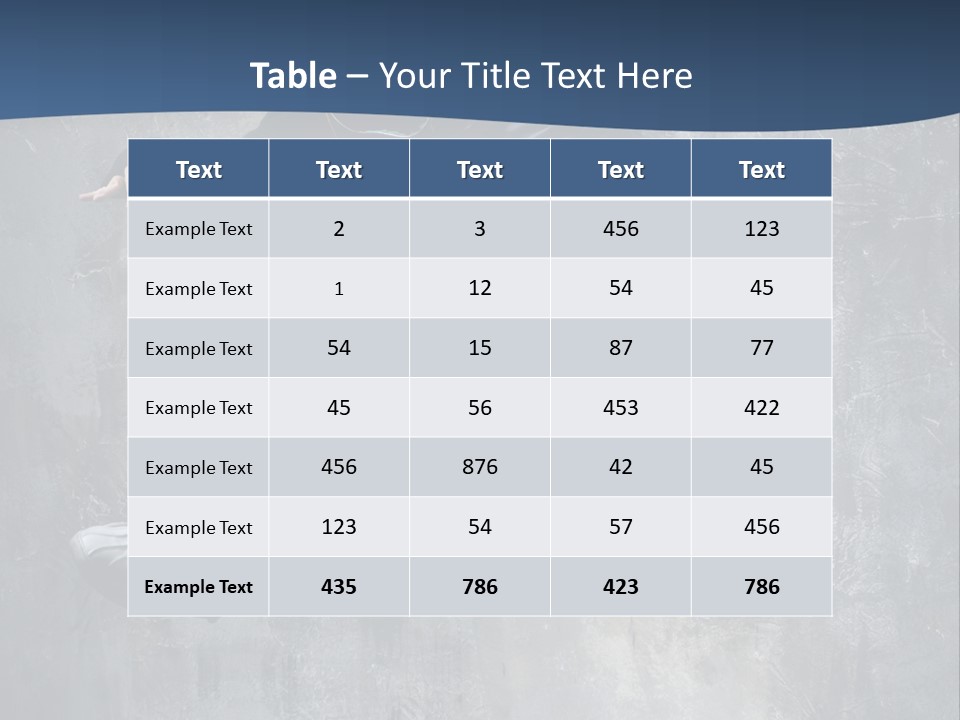 Hdr Black And White PowerPoint Template