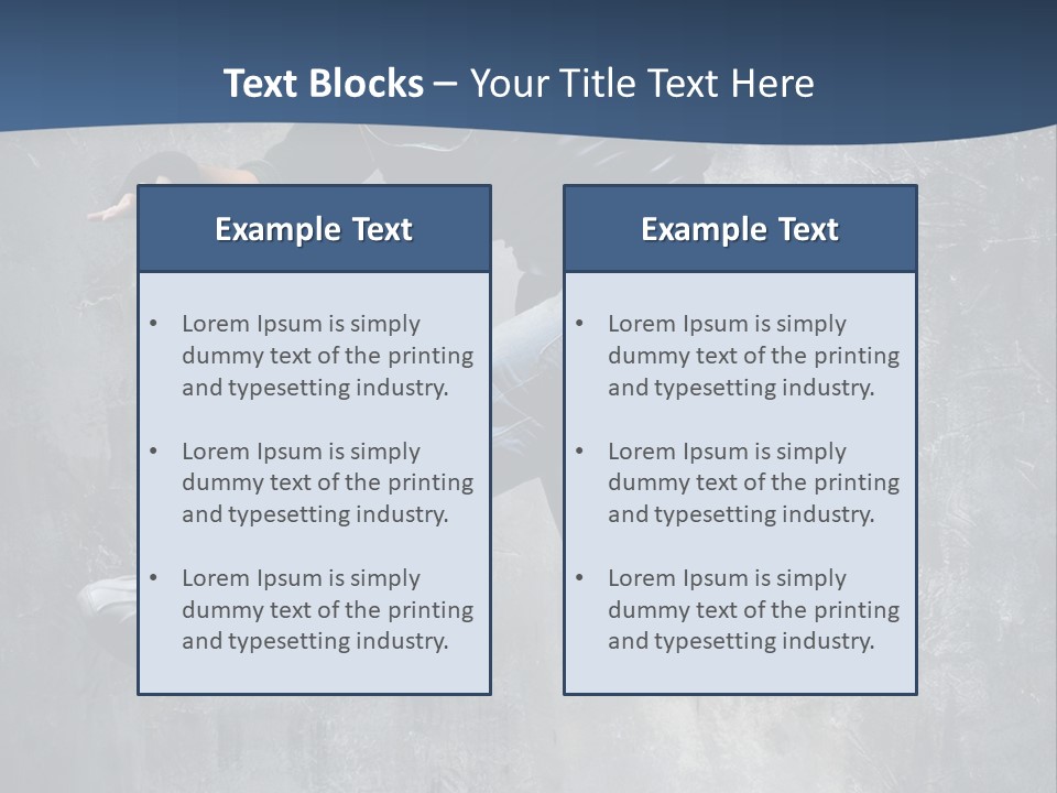 Hdr Black And White PowerPoint Template