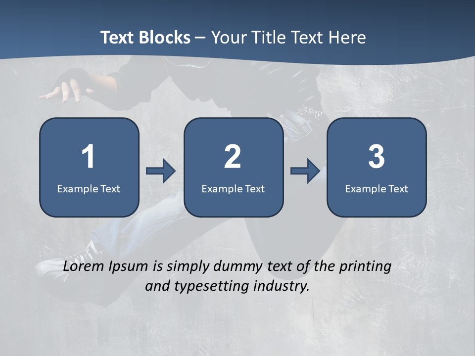 Hdr Black And White PowerPoint Template