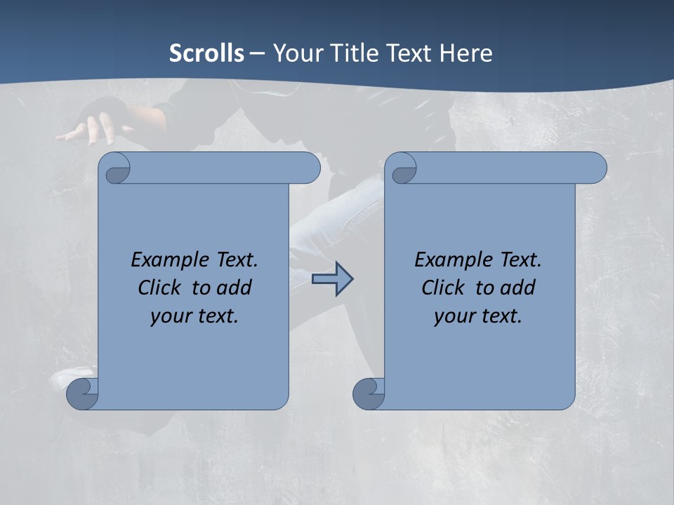 Hdr Black And White PowerPoint Template