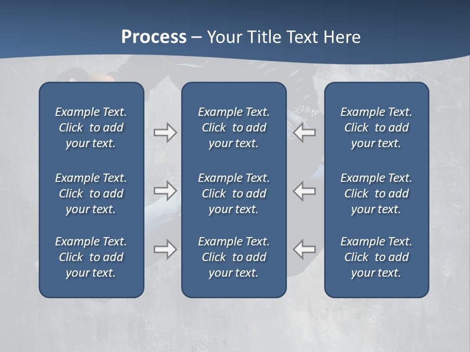 Hdr Black And White PowerPoint Template