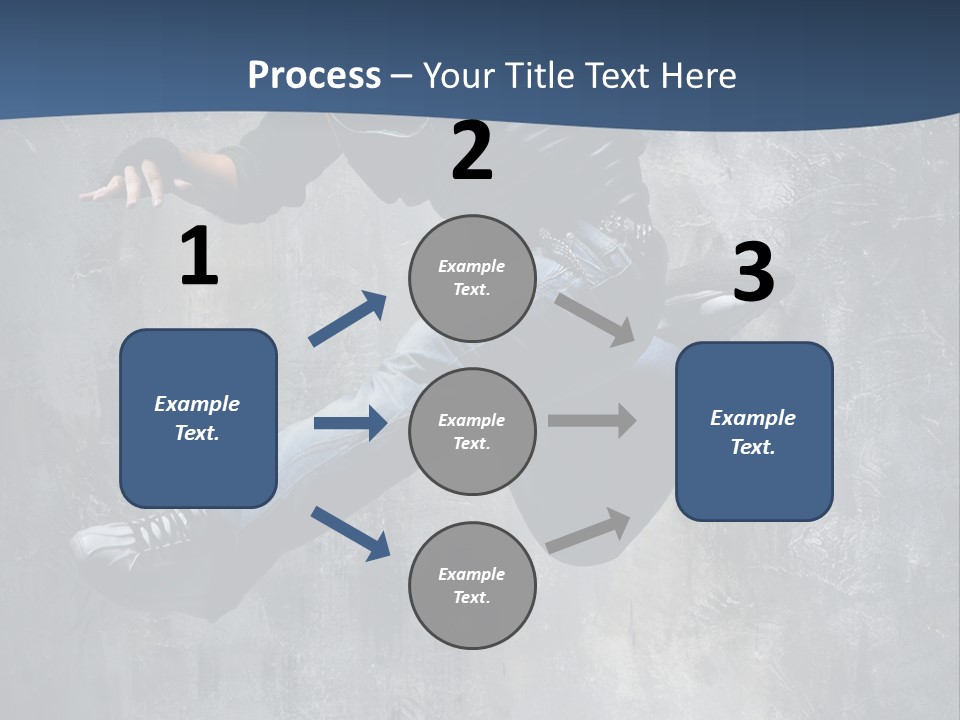 Hdr Black And White PowerPoint Template