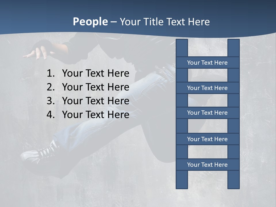 Hdr Black And White PowerPoint Template