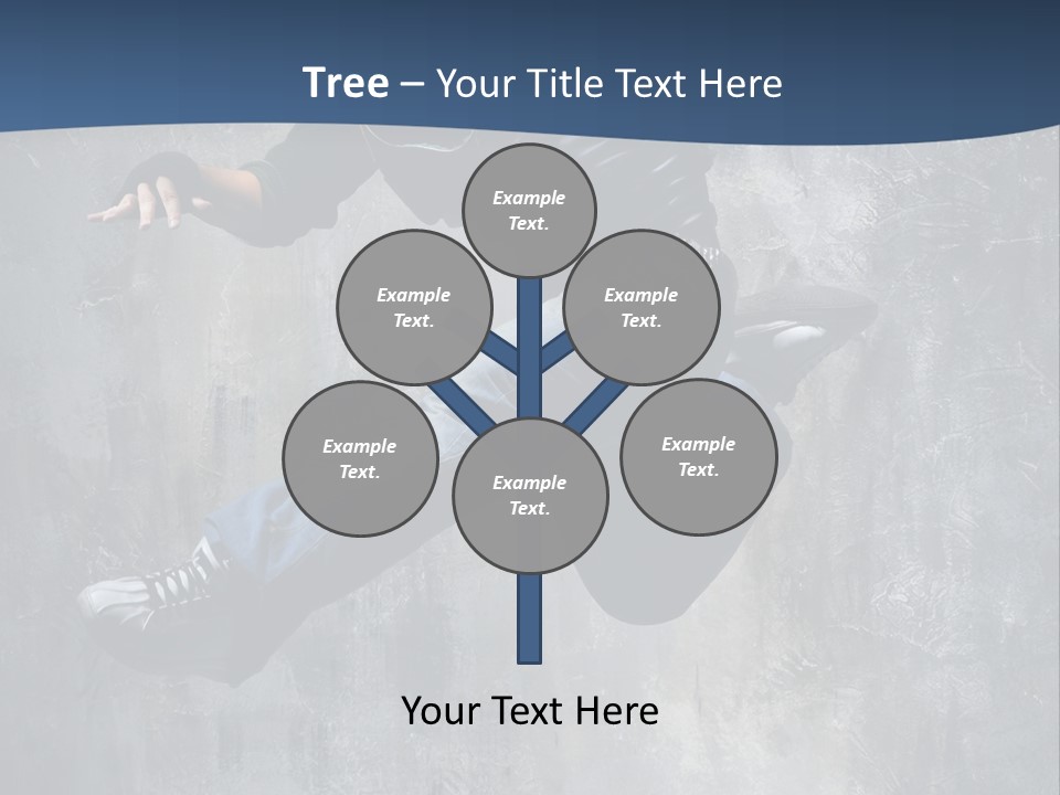 Hdr Black And White PowerPoint Template