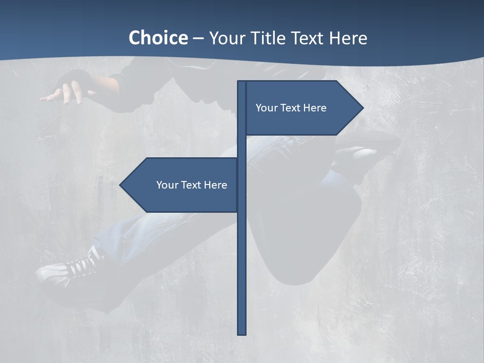 Hdr Black And White PowerPoint Template