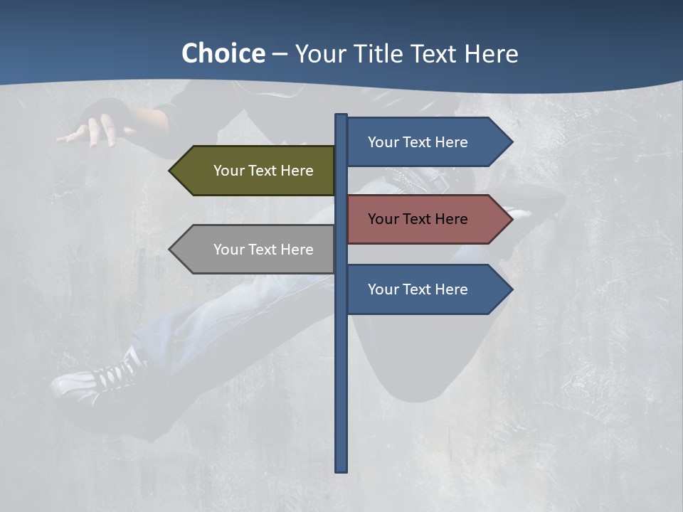 Hdr Black And White PowerPoint Template
