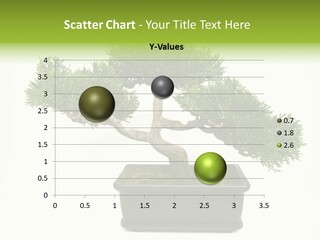 Color Miniature Branch PowerPoint Template