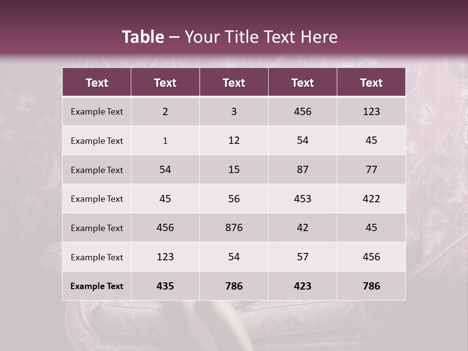 Beautiful Woman Sitting PowerPoint Template