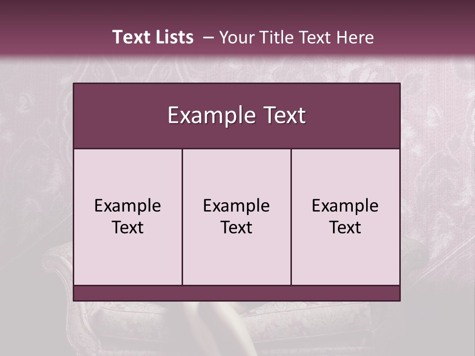 Beautiful Woman Sitting PowerPoint Template