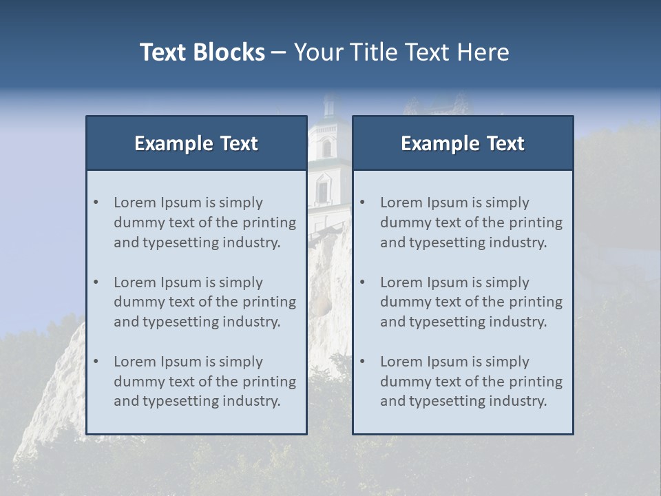 Chalk Rock PowerPoint Template