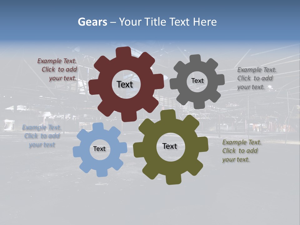 Abandoned Department Store PowerPoint Template