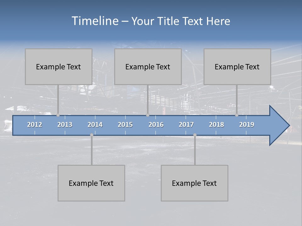 Abandoned Department Store PowerPoint Template