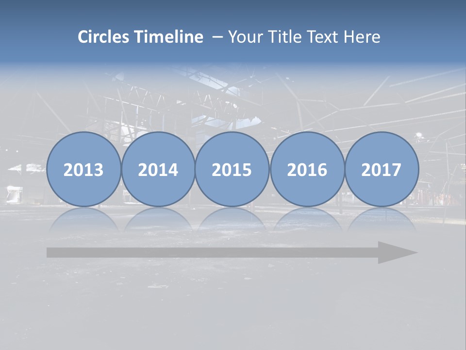 Abandoned Department Store PowerPoint Template