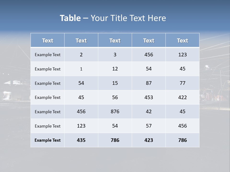 Abandoned Department Store PowerPoint Template