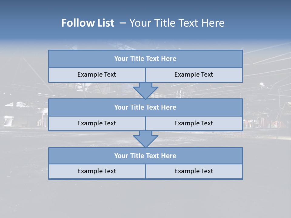 Abandoned Department Store PowerPoint Template