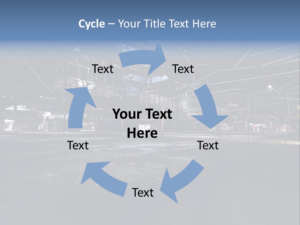 Abandoned Department Store PowerPoint Template
