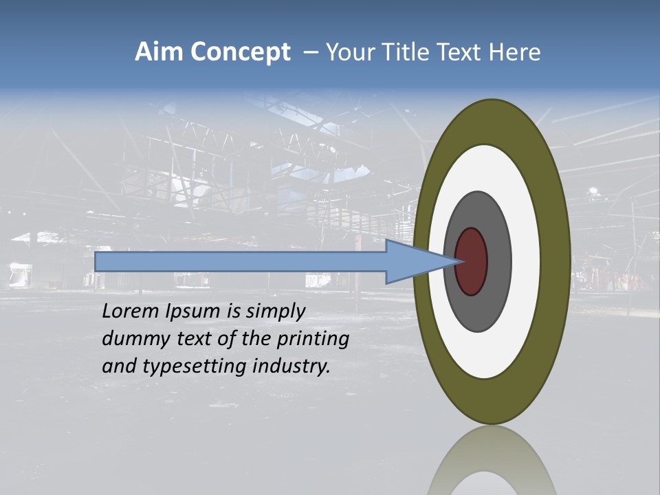 Abandoned Department Store PowerPoint Template