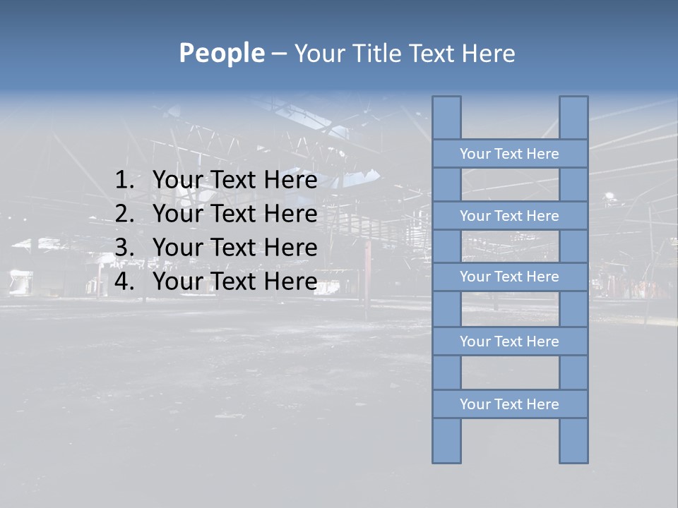Abandoned Department Store PowerPoint Template