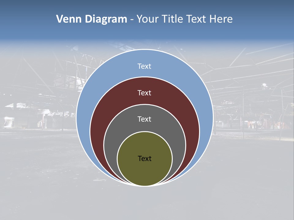 Abandoned Department Store PowerPoint Template