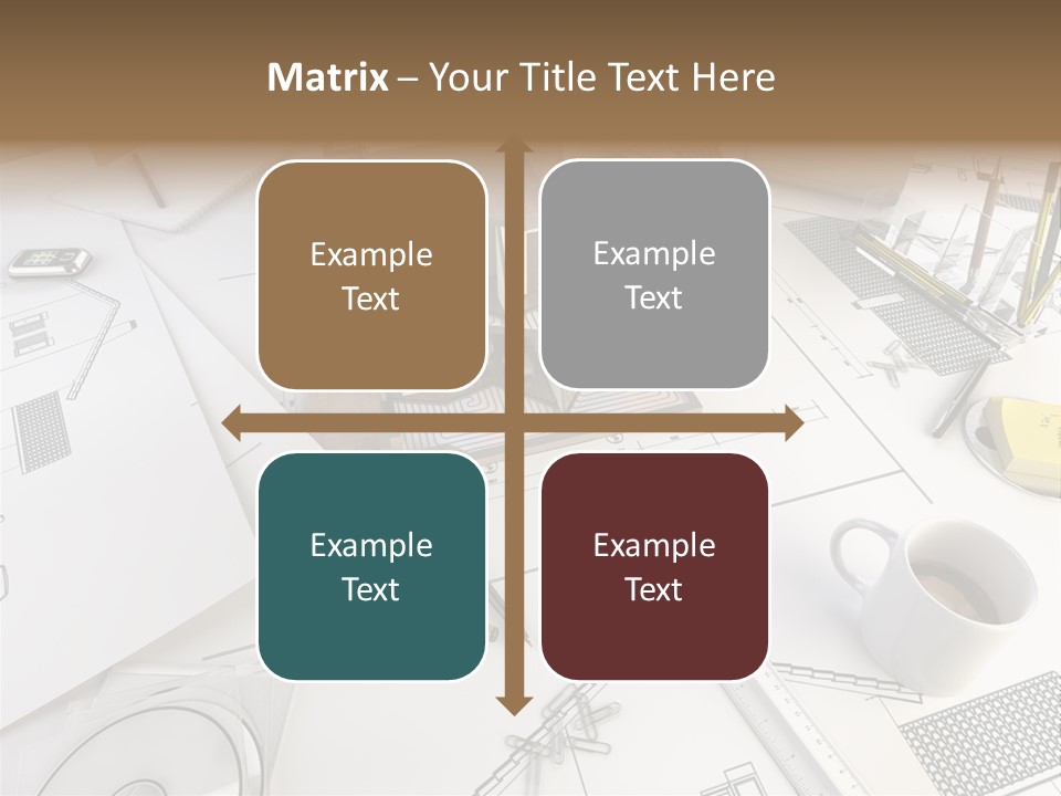 Architect Drawing PowerPoint Template