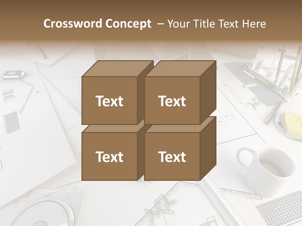 Architect Drawing PowerPoint Template