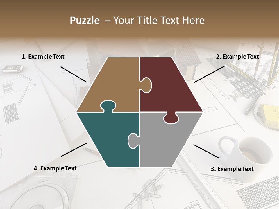 Architect Drawing PowerPoint Template