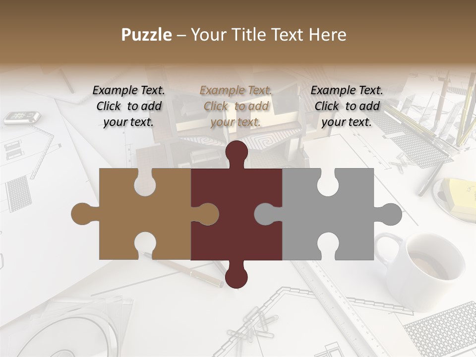 Architect Drawing PowerPoint Template