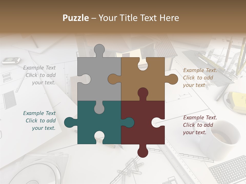 Architect Drawing PowerPoint Template