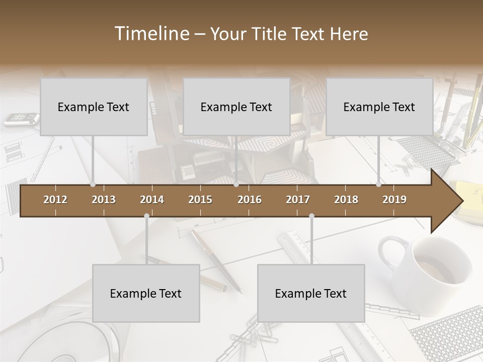 Architect Drawing PowerPoint Template