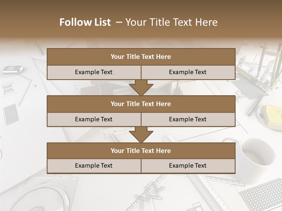 Architect Drawing PowerPoint Template