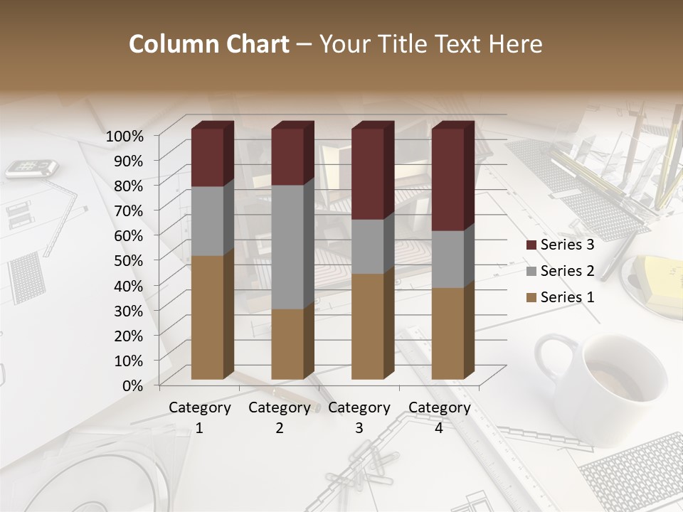 Architect Drawing PowerPoint Template