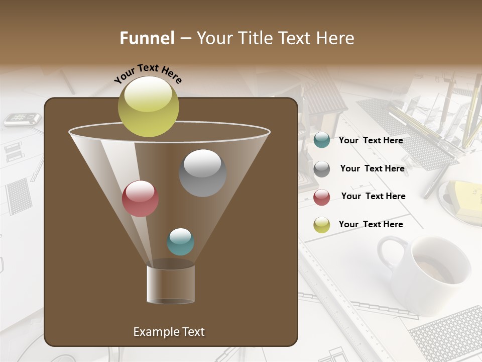 Architect Drawing PowerPoint Template