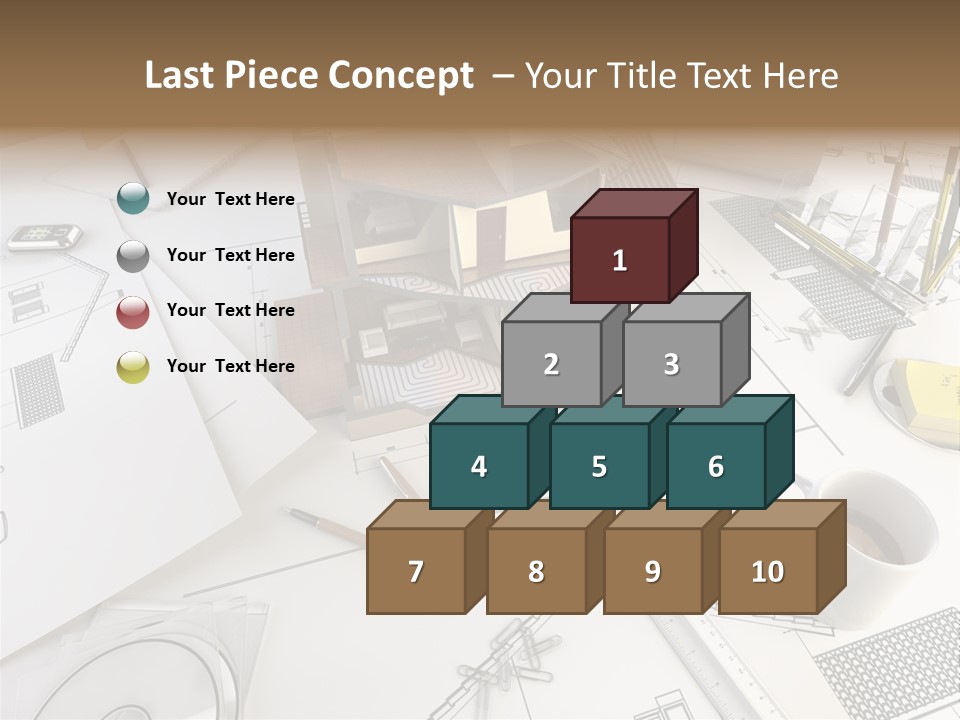 Architect Drawing PowerPoint Template
