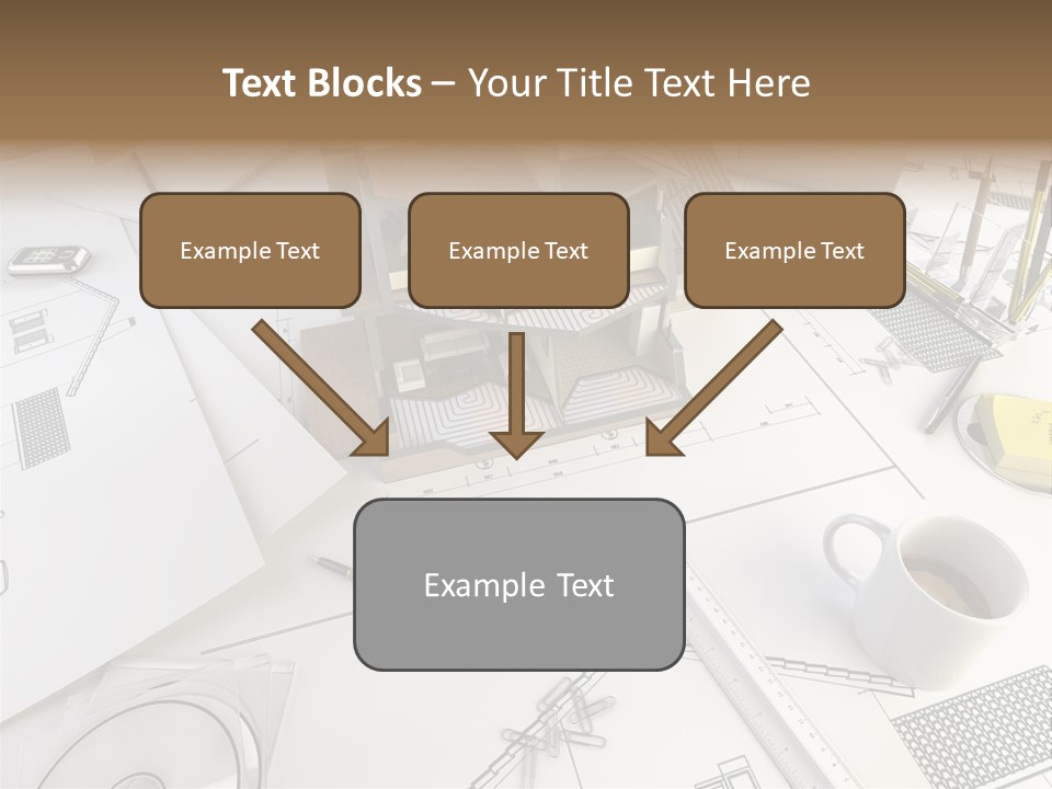 Architect Drawing PowerPoint Template