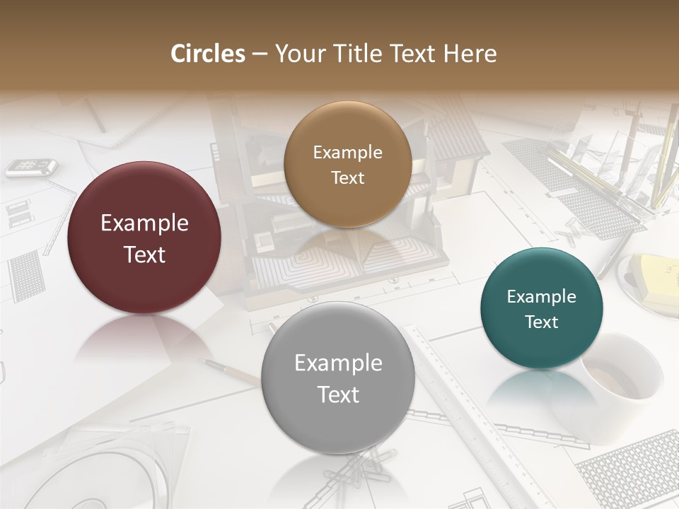 Architect Drawing PowerPoint Template